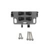 Metal Servo Mount Bracket Upgrade Parts for 1/24 RC Crawler Axial SCX24 90081 AXI00002 Spare Accessories ( Color : Black ) view 2