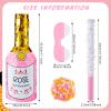 Lewtemi Champagne Tea Pot Piata for Birthday Party Colorful Piata with Stick, Blindfold, Confetti for Adults Birthday Baby Shower Party Supplies view 3