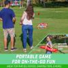 GoSports Cornhole Bean Bag Toss Game - Includes 1 Target, 8 Bean Bags, and Carrying Case view 3