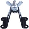 1/10 Spare Tire Rack,Metal Rear Spare Tyre Bracket Wheel Holder Carrier for 1/10 Axial SCX10 RC4WD D90 Tamiya CC01 RC Crawler Ca view 1