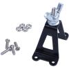 1/10 Spare Tire Rack,Metal Rear Spare Tyre Bracket Wheel Holder Carrier for 1/10 Axial SCX10 RC4WD D90 Tamiya CC01 RC Crawler Ca view 2