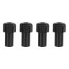 4Pcs Metal Extended 7MM Hex Wheel Hubs Combiner +4MM for AXIAL SCX24 90081 AXI00001 1/24 RC Crawler Car Upgrade Parts ( Color : Black ) view 3