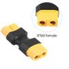 RIIEYOCA XT60 Female to Female Connector no Wire Adapter,XT60 Connector Adapter for RC FPV Car Plane Drone LiPo Battery etc XT60 Port Conversion view 3