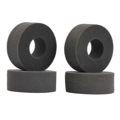 Pasotim 4 Pcs 2.2inch RC Crawler Tires, 125-130mm Diameter, Outer Foam for Maximum Traction and Grip, High Wear- and, Includes 4 x Sponge Foam, Suitable for Big Kid, Youth