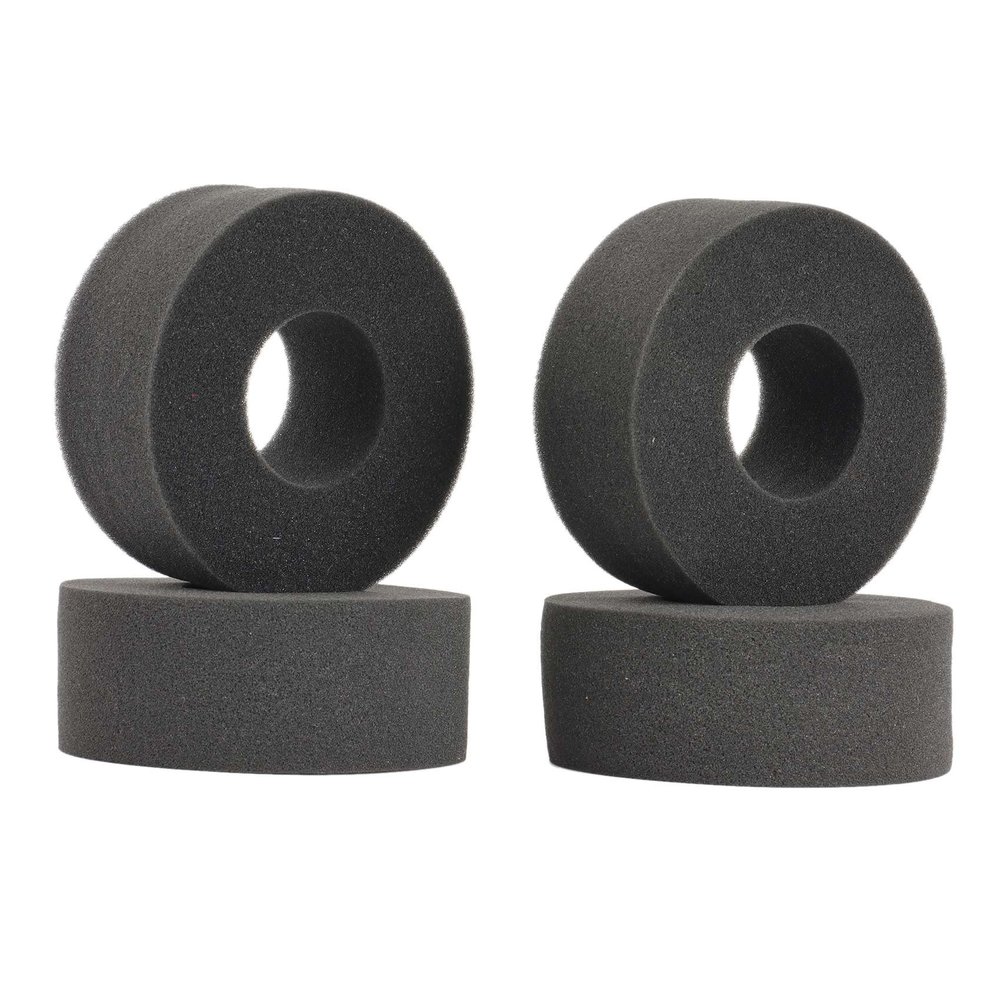 Pasotim 4 Pcs 2.2inch RC Crawler Tires, 125-130mm Diameter, Outer Foam for Maximum Traction and Grip, High Wear- and, Includes 4 x Sponge Foam, Suitable for Big Kid, Youth