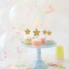 30 PCS Gold Little Star Cupcake Toppers Glitter Twinkle Star Cupcake Picks Baby Shower Cake Decorations for Wedding Engagement Bridal Shower Kids Birthday Party Supplies Mixed Size view 4