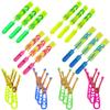 TOYARA Amazing Led Flying Toys for Toddler -12 PCS Light up Slingshot LED Helicopter Toy - Arrow Planes Glow in The Dark Party Favors for Kids Summer Toys Outdoor Game Birthday Gifts for Kid 8-12 view 1