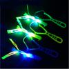 TOYARA Amazing Led Flying Toys for Toddler -12 PCS Light up Slingshot LED Helicopter Toy - Arrow Planes Glow in The Dark Party Favors for Kids Summer Toys Outdoor Game Birthday Gifts for Kid 8-12 view 2