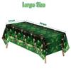 BkeeCten Disposable Plastic Table Cover - 3-Packs(54x108 Inch) Reptile Swamp Tablecloth Disposable Waterproof Plastic Rectangle Table Cover Player Sports Tablecloth Birthday Party Decoration Supplies view 2