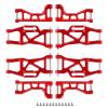 Hobbypark Front & Rear Aluminum Suspension Arms Set for Traxxas Maxx V1 Upgrades Replace 8929 8930 (Red) view 1
