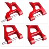 Hobbypark Front & Rear Aluminum Suspension Arms Set for Traxxas Maxx V1 Upgrades Replace 8929 8930 (Red) view 4