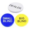 VANZACK Gambling Chips Poker Chip Markers 3pcs Bingo Counting Chips for Poker Games Learning view 1