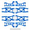 Hobbypark Front & Rear Aluminum Suspension Arms Set for Traxxas Maxx V1 Upgrades Replace 8929 8930 (Blue) view 1