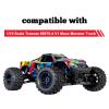 Hobbypark Front & Rear Aluminum Suspension Arms Set for Traxxas Maxx V1 Upgrades Replace 8929 8930 (Blue) view 2