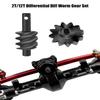 2T/12T Steel Overdrive Gears Fit for Axial SCX24, Gear Overdrive Worm Differential Steel Gear, 2 Set view 2