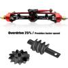 2T/12T Steel Overdrive Gears Fit for Axial SCX24, Gear Overdrive Worm Differential Steel Gear, 2 Set view 4
