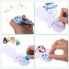 Funrous 192 PCS Christmas Party Favors Stationery Set Kids - Winter Holiday Classrooms Exchange Gifts Reward Prizes Bulk - Including Pencils, Notebooks, Eraser, Sticker(Snowflake) view 4