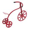 COHEALI Toy Model Tricycle Fairy Simulated Furniture Figurine Home/ Garden Housue House Mini Decoration Accessory Doll Dollhouse Lightweight Red Iron Adornment Bike Desk Friends Shop view 1