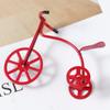 COHEALI Toy Model Tricycle Fairy Simulated Furniture Figurine Home/ Garden Housue House Mini Decoration Accessory Doll Dollhouse Lightweight Red Iron Adornment Bike Desk Friends Shop view 3