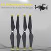 2Pcs Propellers Blades, Carbon Fiber Enhanced Props Blades for DJI Phantom 3 Drone Quadcopter Accessory Fit for DJI Phantom 3 (Yellow Edge) view 3