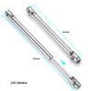 RC-Hub 1Pcs RC Driveshafts Metal Drive Shaft 45-50/47-57/55-67/60-80mm for 1:14 Tamiya Trailer Tractor Truck RC Crawler Car (120-160mm) view 2