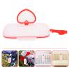 ARTIBETTER Portable Baby Wipes Box with Moisture Lock Silicone Seal Reusable Wet Tissue Case for Stroller Hanging Outdoor Travel Diaper Bags 8.66X5.31X1.18In view 2