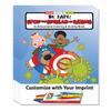 ZOCO Stop the Spread  Custom Promotional Coloring Books for Kids (250 Bulk Pack, With Crayons) Public Health Handouts for Schools, Pediatricians & Pharmacies  HandWashing, Cough/Sneeze Hygiene view 1