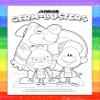 ZOCO Stop the Spread  Custom Promotional Coloring Books for Kids (250 Bulk Pack, With Crayons) Public Health Handouts for Schools, Pediatricians & Pharmacies  HandWashing, Cough/Sneeze Hygiene view 2