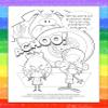 ZOCO Stop the Spread  Custom Promotional Coloring Books for Kids (250 Bulk Pack, With Crayons) Public Health Handouts for Schools, Pediatricians & Pharmacies  HandWashing, Cough/Sneeze Hygiene view 3