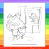 ZOCO Stop the Spread Coloring Books for Kids (50 Bulk Pack, With Crayons) Public Health Handouts for Schools, Pediatricians & Pharmacies  HandWashing, Cough/Sneeze Hygiene Activities view 4