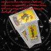 Jayiaine Tarot Cards Deck, Water Proof with Guidebook Divination Cards, 80 Fortune Telling Game Set for Family Reunion Beginners Expert Readers for Christmas Birthday, Silver view 3