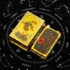 Jayiaine Tarot Cards Deck, Water Proof with Guidebook Divination Cards, 80 Fortune Telling Game Set for Family Reunion Beginners Expert Readers for Holiday Christmas Birthday Gifts,D view 3