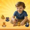 Animal Safari Zoo Rubber Duck Toy Duckies for Kids, Bath Birthday Baby Showers Classroom Summer Beach and Pool Activity Party Favors, 2.5" Inches (6-Pack) view 4