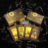Jayiaine Tarot Cards Deck, Water Proof with Guidebook Divination Cards, 80 Fortune Telling Game Set for Family Reunion Beginners Expert Readers for Holiday Christmas Birthday Gifts,B view 1