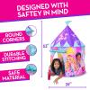 Barbie Pop Up Castle - Dreamtopia Pink Princess Play Tent for Kids | Folds Into Carrying Case - Sunny Days Entertainment view 4