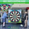 GoSports Chip N' Stick Golf Games with Chip N' Stick Golf Balls - Giant Size Targets with Chipping Mat - Choose Classic, Darts or Islands view 2