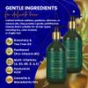Baby Hair Botanical Shampoo & Conditioner Set - Anti Hair Fall & Hair Growth Formulas with Panthenol, Tea Tree Oil, Multivitamins (A, B3, D) view 4