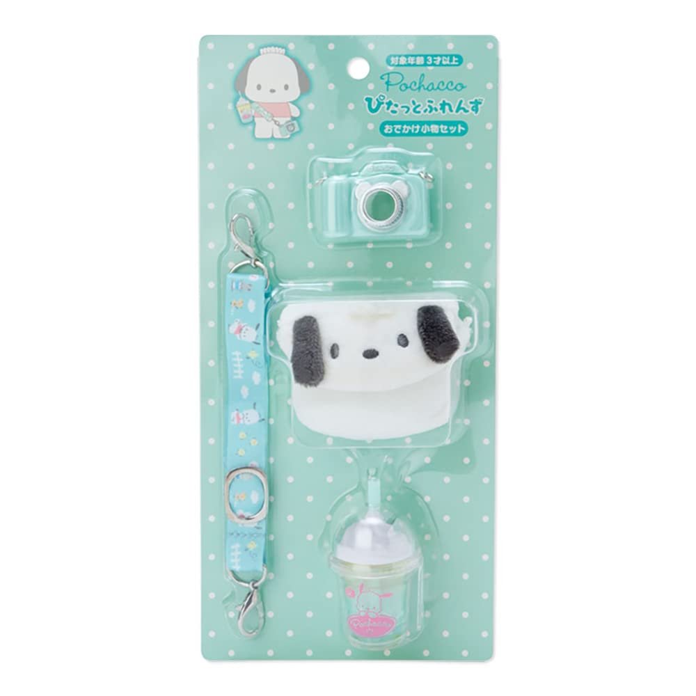 Sanrio 511064 Sanrio 511064 Pochacco Pochacco Pita Furenzu Character Outing Accessory Set, 2.2 x 0.6 x 1.6 inches (5.5 x 1.5 x 4 cm)