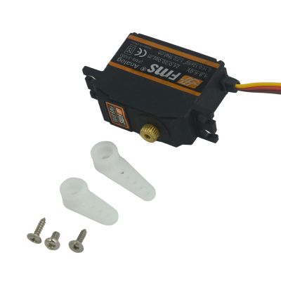 FMS SER028 25g Metal Gear Analog Servo Positive 600mm Wire for RC Airplane Warbird Sporter Trainer