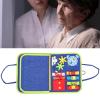 HURRISE Elderly Fidget Blanket, Dementia Alzheimers Products, Autistic Activities Pad Anxiety Relief Keep Busy Page, Turnable Dementia Fidget Pad for Alzheimer view 2