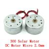 Pangyoo PYouo-DC Motor 5pcs 2MM 2 Wire Brush Motors, DC 1.5V 3V 4.5V 5V 6V, 2 Pins Plug Spacing PH 2.0mm, DC Motor Micro 300 Solar Motor view 2