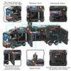 1102 Pieces City Police Station Building Kit, SWAT Mobile Command Center Truck Building Toy with Police Car, Helicopter, Patrol Boat, Best Learning and Roleplay Swat Toy Gift for Boys and Girls view 2