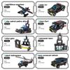 1102 Pieces City Police Station Building Kit, SWAT Mobile Command Center Truck Building Toy with Police Car, Helicopter, Patrol Boat, Best Learning and Roleplay Swat Toy Gift for Boys and Girls view 3