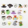 18Pcs Resin Halloween Cupcake Toppers Horror Classic Movie Face Eye Hat Cake Toppers Decorations for Kids Boys Girls Halloween Birthday Baby Shower Party Supplies view 2