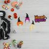 24Pcs Hocus Pocus Cupcake Toppers Glitter Witch Hair Hat Halloween Cupcake Picks for Halloween Theme Baby Shower Kids Boys Girls Birthday Party Cake Decorations Supplies view 3