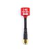 5.8G 4 RHCP Antenna High Gain 2.8Dbi Transmitter/ Receiver SMA/ RP-SMA/ MMCX/ UFL Antenna for FPV RC Drone Part ( Color : Red RP SMA ) view 1