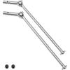 2Pcs ShareGoo Rear Drive Shaft Hard Steel CVD Dogbone Joint Driveshaft Axles Compatible with Arrma 1/8 Kraton 6S BLX Outcast 6S BLX Notorious 6S BLX Upgrade Part view 1
