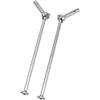 2Pcs ShareGoo Rear Drive Shaft Hard Steel CVD Dogbone Joint Driveshaft Axles Compatible with Arrma 1/8 Kraton 6S BLX Outcast 6S BLX Notorious 6S BLX Upgrade Part view 3