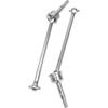 2Pcs ShareGoo Steel Front CVD Drive Shaft CVD Driveshaft Dogbone Joint Compatible with Traxxas UDR 1/7 RC Unlimited Desert Racer Repalce of 8550 8553 (Silver) view 2