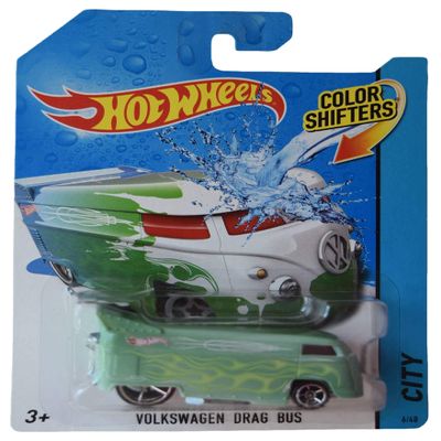 Hot Wheels Volkswagen Drag Bus, Color Shifters City 6/48